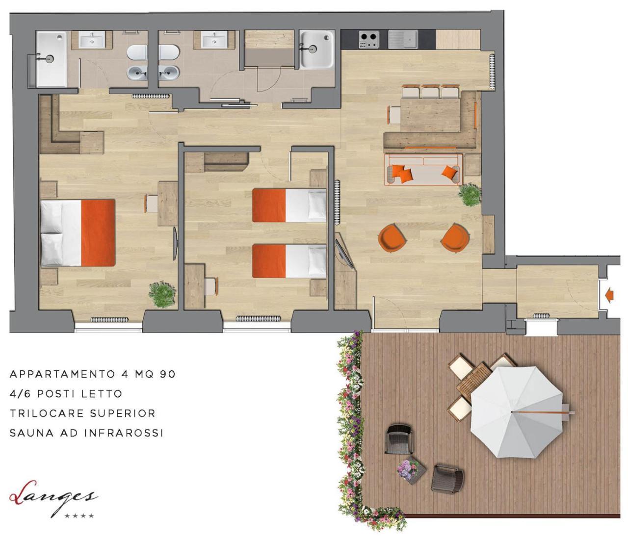 Residence Langes Сан-Мартино-ди-Кастроцца Экстерьер фото